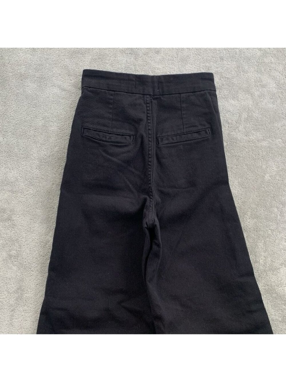 Los Angeles Atelier & Other Stories Wide Leg Pants Women’s 0 High Rise Cropped - Picture 12 of 12